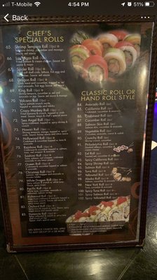 Menu photo 5 CO Sushi Myrtle Beach, SC