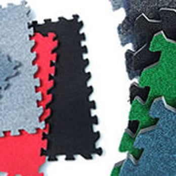 Camelback Displays Inc - We offer most portable trade show flooring including interlocking carpet and floor tiles here.  Add your logo. - Graphic Design Near Me - Spring, Texas