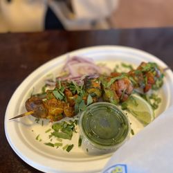 Botiwalla By Chai Pani - Charlotte - Vegetarian skewers