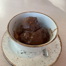 Chocolate gelato
