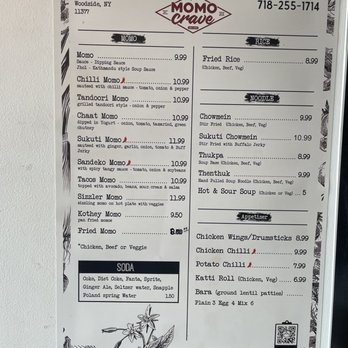 Momo Crave - Menu - Himalayan/Nepalese Near Me - Woodside, New York Momo Crave - Menu - Himalayan/Nepalese Near Me - Woodside, New York