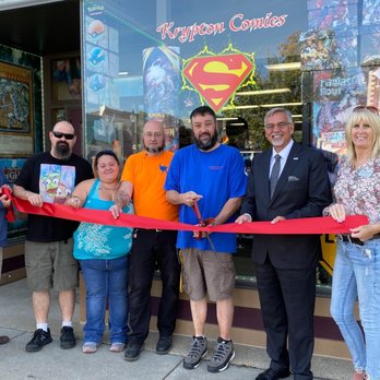 Krypton Comics - Ribbon cutting of new location - Comic Books Near Me - Martinsville, Indiana Krypton Comics - Ribbon cutting of new location - Comic Books Near Me - Martinsville, Indiana