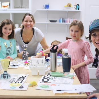 Cordovan Art School & Pottery Parlor - Pottery Parlor: friends hanging out and having fun while they paint their own pottery - Art Classes Near Me - Austin, Texas Cordovan Art School & Pottery Parlor - Pottery Parlor: friends hanging out and having fun while they paint their own pottery - Art Classes Near Me - Austin, Texas