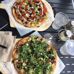The Pizza Press - Got to publish our own pizzas on their opening day. Absolutely delicious the crust is incredible.