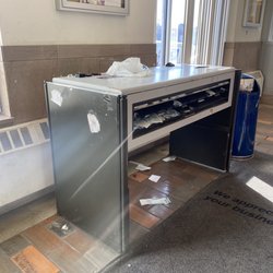 USPS - Dirty and unkept.