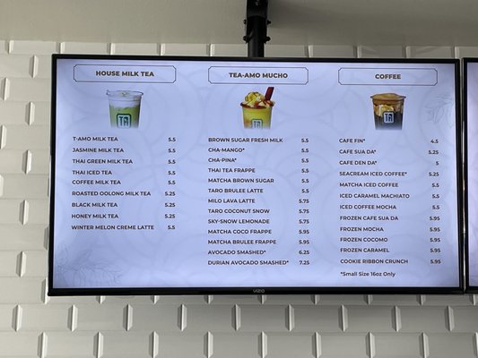 Menu photo 1 Tea-Amo Richmond, TX