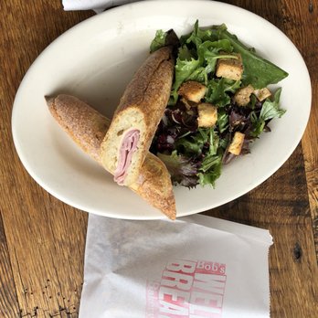 Bob's Well Bread - LOVE the French baguette sandwiches served with a salad - Bakeries Near Me - Los Alamos, California
