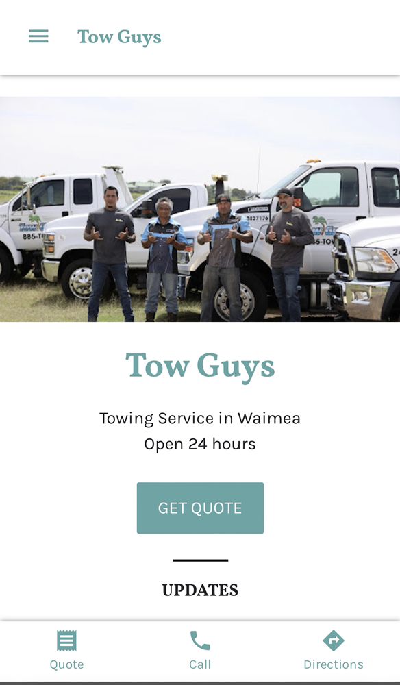 TOW GUYS Updated September 2024 645223 Kauakea Rd, Kamuela, Hawaii
