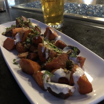 Viewpoint Brewing - Roasted carrots $10. Worth every penny and more!!  Roasted carrots with crème fraiche, miso butter and pistachios. - Breweries Near Me - Del Mar, California