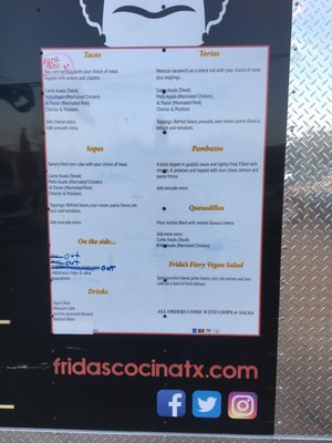 Menu photo 5 Frida’s Cocina Dripping Springs, TX Menu photo 5 Frida’s Cocina Dripping Springs, TX