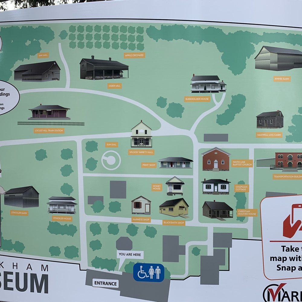 Markham Museum - Map for outside tour, fun to snowshoe this in winter snow - Museums Near Me - Markham, Ontario Markham Museum - Map for outside tour, fun to snowshoe this in winter snow - Museums Near Me - Markham, Ontario
