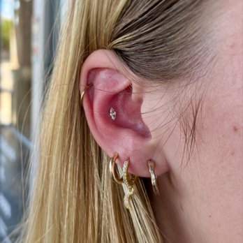 The Jungle Zone - Conch piercing by Bambi - Tattoo Near Me - Las Vegas, Nevada The Jungle Zone - Conch piercing by Bambi - Tattoo Near Me - Las Vegas, Nevada