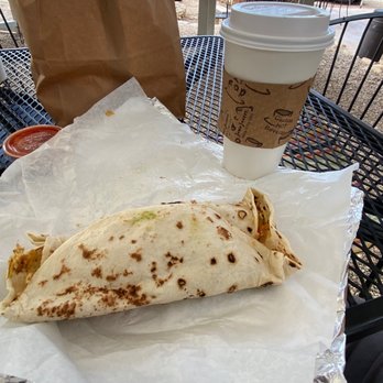 Espresso...Y Poco Mas - That there is a piece of culinary art. The Burrito Mexicana was a sublime breakfast taco that brought wonder to my soul. - Coffee & Tea Near Me - Terlingua, Texas