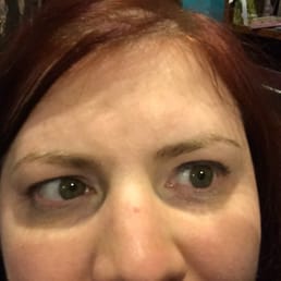 My eyebrows about a week after an appointment with Erin