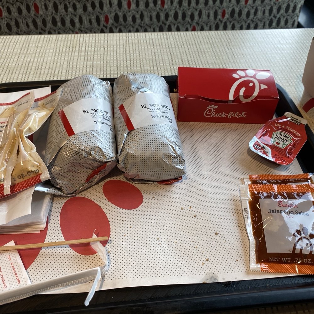 Chick-fil-A - Breakfast Hash Brown Scramble Burrito - Fast Food Near Me - Tyler, Texas