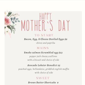Buttermilk Kitchen - Special Mother's Day menu. Though I did not see it until after I ordered. - Breakfast & Brunch Near Me - Atlanta, Georgia Buttermilk Kitchen - Special Mother's Day menu. Though I did not see it until after I ordered. - Breakfast & Brunch Near Me - Atlanta, Georgia