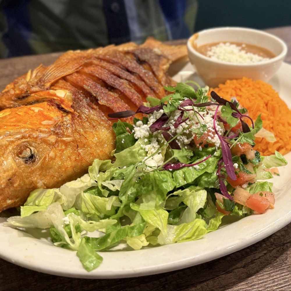 Jalisco Town Modern Mexican Grill - Fried Mojarra plate - Mexican Near Me - Gainesville, Florida Jalisco Town Modern Mexican Grill - Fried Mojarra plate - Mexican Near Me - Gainesville, Florida