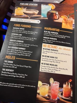Menu photo 4 Ford's Garage Lexington Lexington, KY