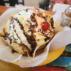 Malia's Mexican Restaurant - Fried Ice Cream
