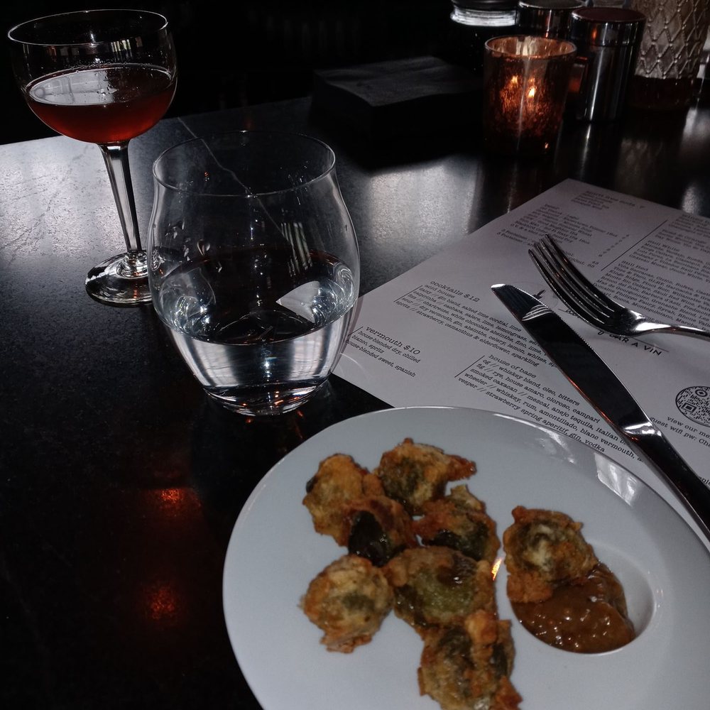 Waxlight Bar A Vin - Chicken livers stuffed olives - Wine Bars Near Me - Buffalo, New York Waxlight Bar A Vin - Chicken livers stuffed olives - Wine Bars Near Me - Buffalo, New York