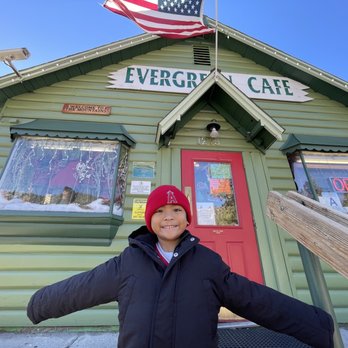Evergreen Cafe - The front. - American Near Me - Wrightwood, California Evergreen Cafe - The front. - American Near Me - Wrightwood, California