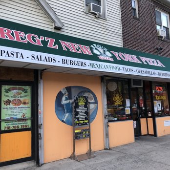 Reg'z New York Pizza - Outside view - Pizza Near Me - Astoria, New York Reg'z New York Pizza - Outside view - Pizza Near Me - Astoria, New York