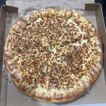 Little Caesars - Stuffed Crazy Crust Pizza with the pizza part being Italian Cheese Bread instead of being it regular pizza. - Pizza Near Me - Germantown, Maryland Little Caesars - Stuffed Crazy Crust Pizza with the pizza part being Italian Cheese Bread instead of being it regular pizza. - Pizza Near Me - Germantown, Maryland