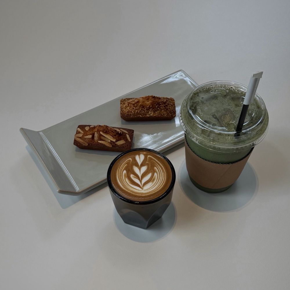 Cassel Earth Coffee - Cortado, financiers, and mugwort matcha - Coffee & Tea Near Me - Irvine, California