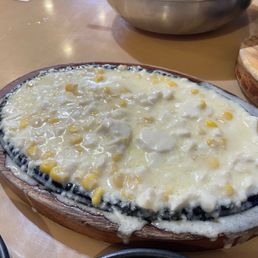Cheese corn tofu