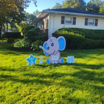 The Stork Shop LI - Baby Boy Elephant Birth Announcement - Party Equipment Rentals Near Me The Stork Shop LI - Baby Boy Elephant Birth Announcement - Party Equipment Rentals Near Me