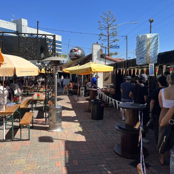 Biergarten at Old World - German Near Me - Huntington Beach, California