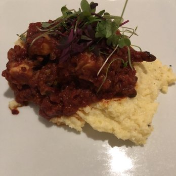 SAVI Cucina + Wine Bar - Grilled Octopus -Olives, capers, roasted tomatoes, parmesan polenta - Wine Bars Near Me - Mount Pleasant, South Carolina SAVI Cucina + Wine Bar - Grilled Octopus -Olives, capers, roasted tomatoes, parmesan polenta - Wine Bars Near Me - Mount Pleasant, South Carolina