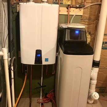 Maxwell & Sons Plumbing - Customer needed more room and wanted endless hot water. We hooked him up with a new softener and a Navien NPE240a. - Plumbing Near Me - Indianapolis, Indiana Maxwell & Sons Plumbing - Customer needed more room and wanted endless hot water. We hooked him up with a new softener and a Navien NPE240a. - Plumbing Near Me - Indianapolis, Indiana