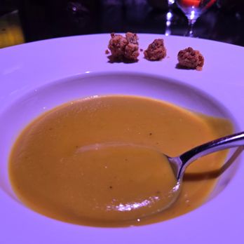 Elementa - Cayenne Pumpkin soup - American Near Me - Pala, California
