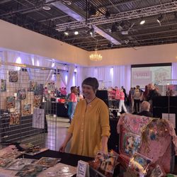 Omaha Design Center - Buying art from Sarah Rowe at Art and Soup is