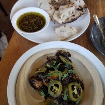 Saba - Brussels sprouts hummus - Mediterranean Near Me - New Orleans, Louisiana Saba - Brussels sprouts hummus - Mediterranean Near Me - New Orleans, Louisiana
