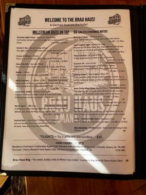 Menu photo 4 Millstream Brau Haus Amana, IA Menu photo 4 Millstream Brau Haus Amana, IA