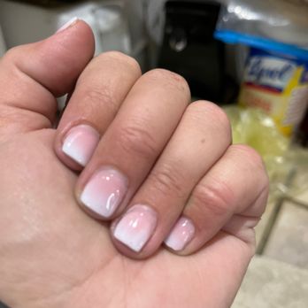 Regal Nails, Salon & Spa - Hombre done by Christie short exactly like I like them! - Nail Salons Near Me - Salem, Oregon Regal Nails, Salon & Spa - Hombre done by Christie short exactly like I like them! - Nail Salons Near Me - Salem, Oregon