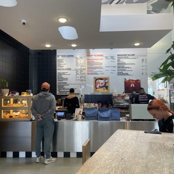 Alfred Coffee - the counter - Coffee & Tea Near Me - Los Angeles, California