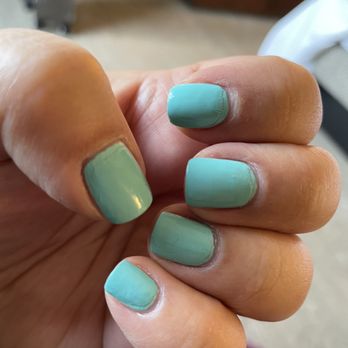 Moschino Nails - Regular polish. Uneven application. - Nail Salons Near Me - Roseville, California Moschino Nails - Regular polish. Uneven application. - Nail Salons Near Me - Roseville, California