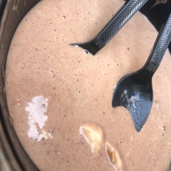 Good Life Cafe - Watery smoothie bowl. Could have been sipped with a straw. - Vegan Near Me - Columbia, South Carolina
