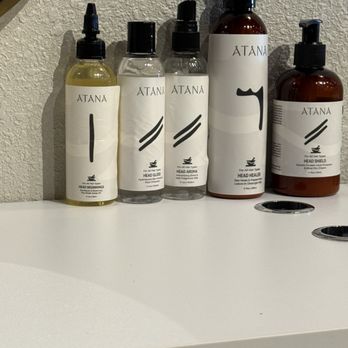 Atana Head Spa - A sample of products - Hair Salons Near Me - Scottsdale, Arizona