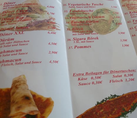 Menu photo 2 Sultan Lübeck, SH Menu photo 2 Sultan Lübeck, SH