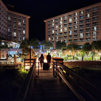 Voyagers - View from beach at night - Seafood Near Me - Orange Beach, Alabama Voyagers - View from beach at night - Seafood Near Me - Orange Beach, Alabama