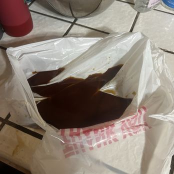 dragon boat - Leaked soy sauce/oil - Chinese Near Me - Foresthill, California