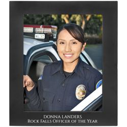 Awards Unlimited - Leatherett Engravable Photo Frame
