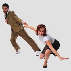 Studio 88 Swing - Two of the studio's professors : Max Pitruzzella & Annie Trudeau