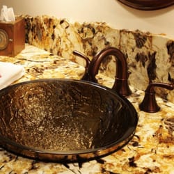 Planet Stone Marble & Granite - Beautiful Delicatus Vanity Top selected by homeowner.