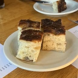Complimentary bread