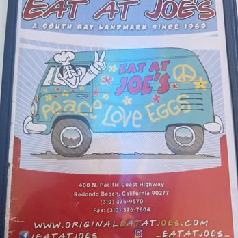 Eat At Joe's - first time here - Diners Near Me - Redondo Beach, California Eat At Joe's - first time here - Diners Near Me - Redondo Beach, California